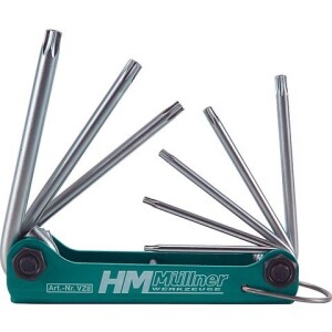 SET TORX ODVIJAČA PREKLOPIV VZ8