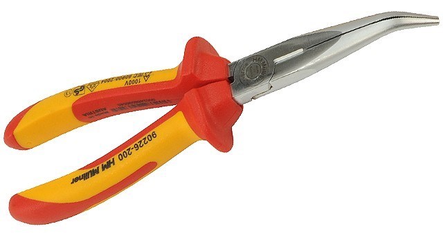 KLIJEŠTA ELEKTRO / ZAKRIVLJENA PROFI VDE 200MM 90226-200
