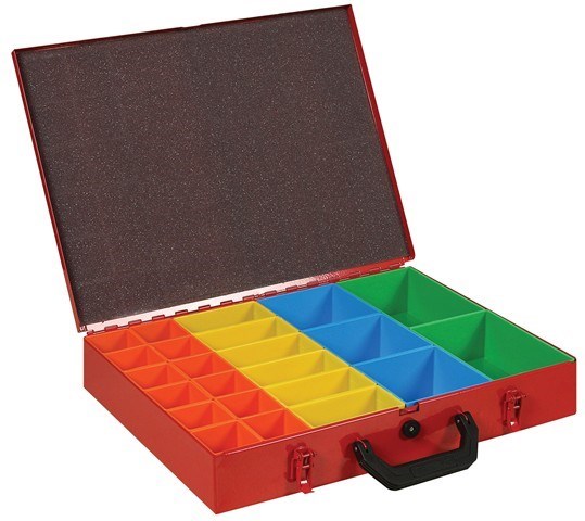 Sortirna kutija s 23 pretinca 440x330x66 SK623 – praktična plastična kutija za organizirano pohranjivanje sitnog alata i pribora.