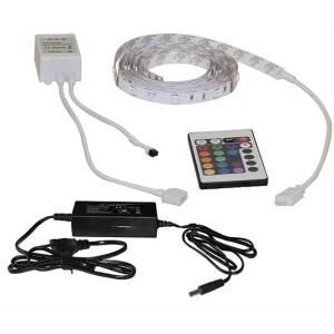LED TRAKA 5M RGB E-10477 – fleksibilna samoljepljiva LED traka za dekorativno i funkcionalno osvjetljenje.