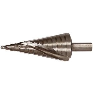 STEPENASTO SVRDLO ZA METAL 4-32mm za precizno bušenje i proširivanje rupa u tankom limu i plastici.