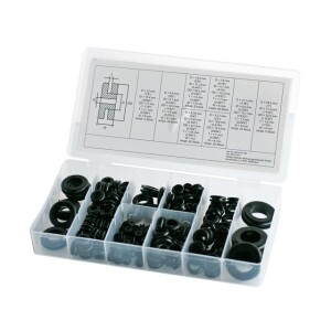 BRTVE ZA ZAŠTITU KABLA / CIJEVI 6-28MM KUTIJA 180-DIJELA SET BOX-DT180