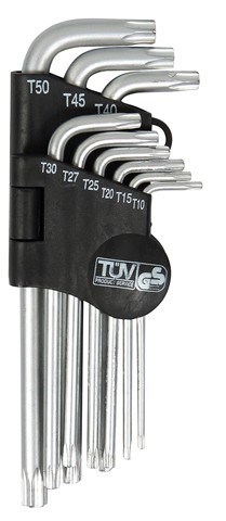 TORX KLJUČEVI 9-DIJELNI SET KT-9