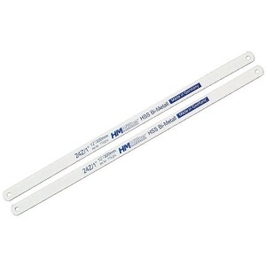 LIST PILE ZA ŽELJEZO BIMETALNI SET 2 KOMADA 300 mm 779224-2 – Visokokvalitetni bimetalni listovi za ručnu pilu za metal u pakiranju od 2 komada.
