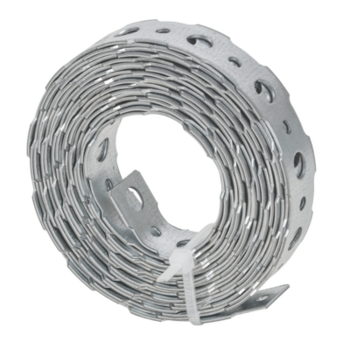 Perforirana metalna montažna traka 16 x 0.9 mm u roli, namijenjena za brzo i čvrsto strukturno spajanje i vješanje instalacija.