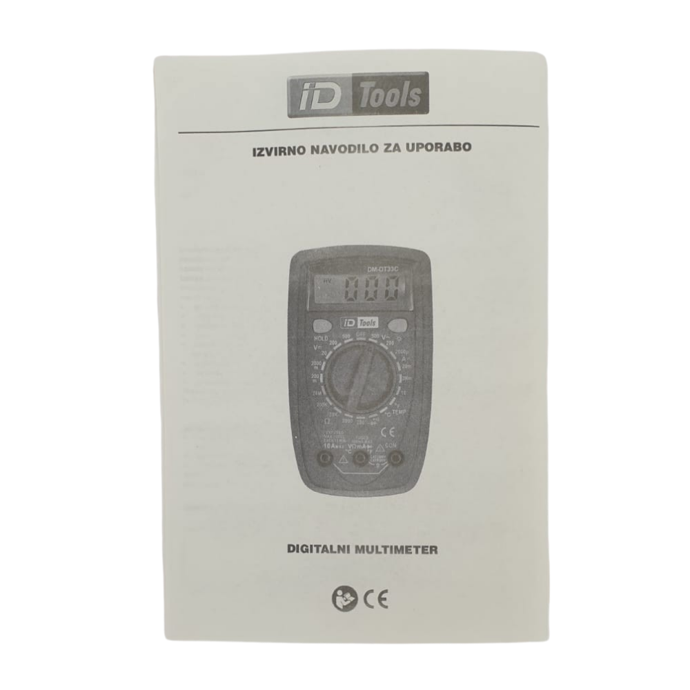 DIGITALNI MULTIMETAR DM-DT33C
