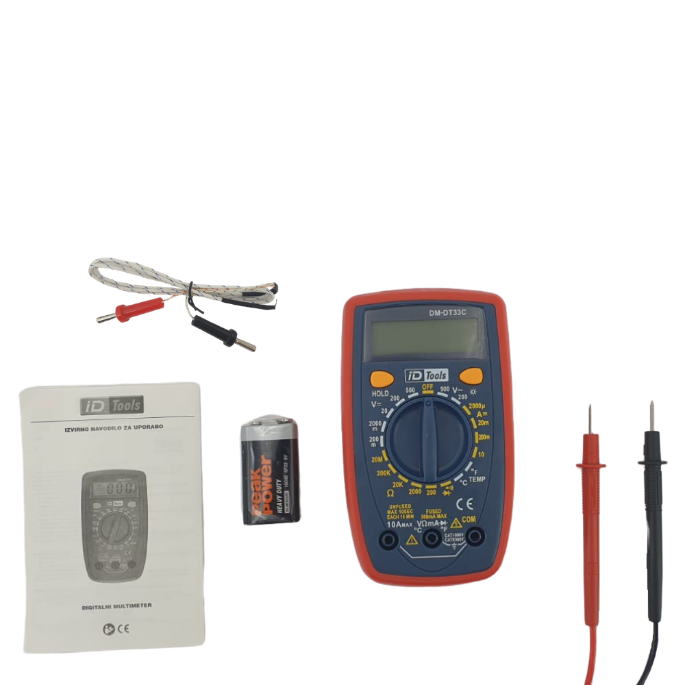 DIGITALNI MULTIMETAR DM-DT33C