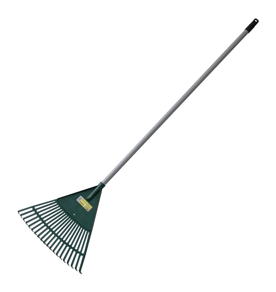 VRTNE GRABLJE ZA LIŠĆE PVC 45CM - GT-LB45 plastične grablje s metalnom drškom