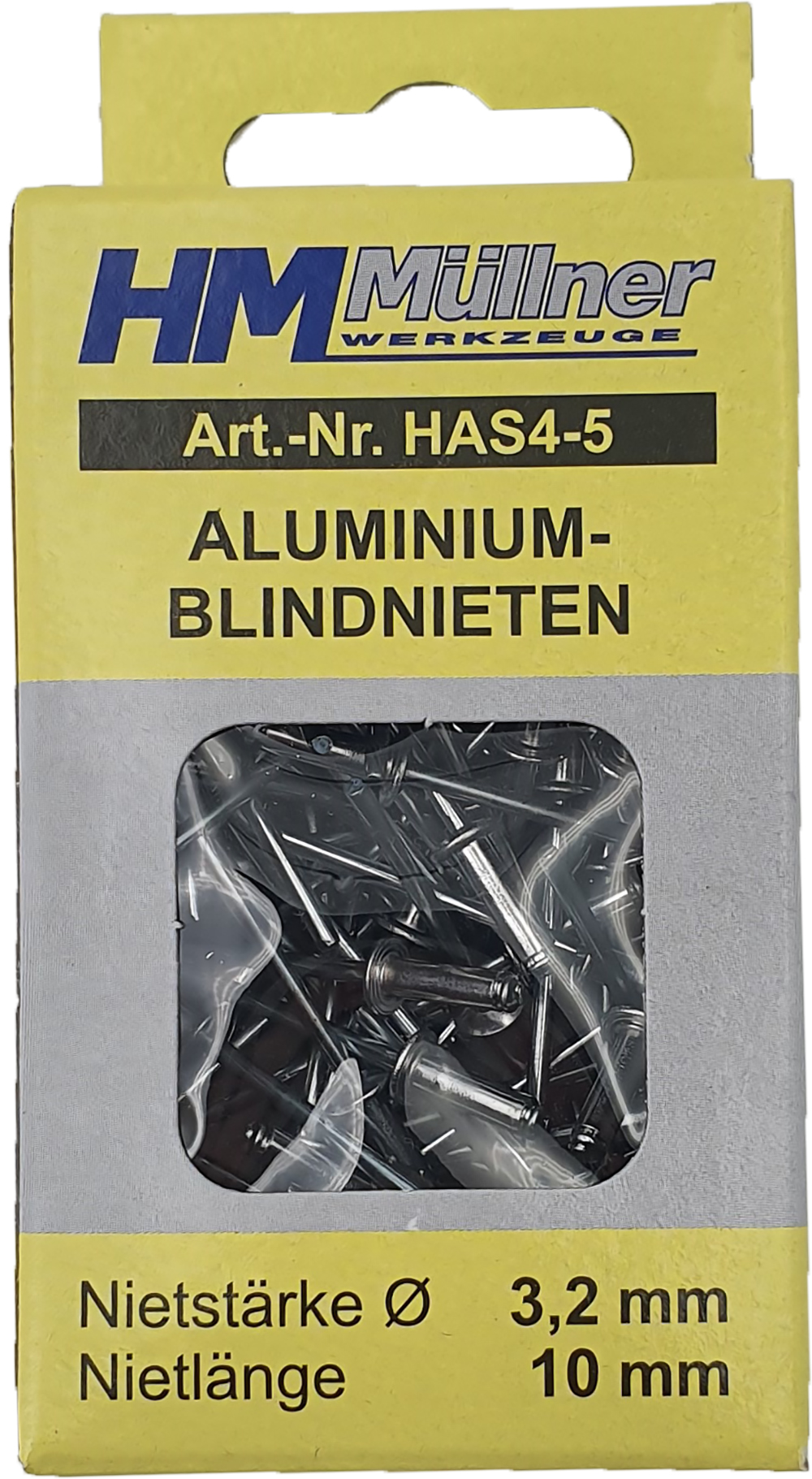 ZAKOVICE ALUMINIJSKA MREŽICA 75 KOM HAS5-6 aluminijski spojni elementi za čvrsto i trajno fiksiranje materijala.