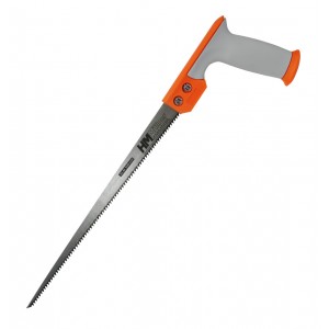 Profesionalna uska ubodna pila za drvo, model SAW S300, s ergonomskom drškom i oštrim nazubljenim listom za precizno rezanje krivulja i detalja.