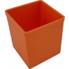 Kutija 54x54MM modul PVC narančasta SB3 – mala plastična kutija za učinkovitu organizaciju sitnih dijelova.