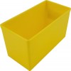 Kutija 54x108MM modul PVC žuta SB4 – kompaktna plastična kutija za organizaciju i skladištenje malih dijelova.
