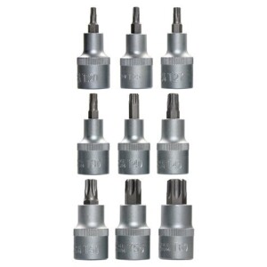 NASADNI KLJUČEVI / TORX – VANJSKI 9-DIJELNI SET NKT-9PS2