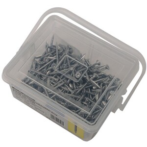 INOX VIJCI ZA DRVO – TORX / U PLASTIČNOJ KUTIJI BOX 70-DIJELNI SET 5X80 TBR5080