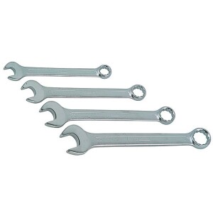 VELIKI KOMBINIRANI KLJUČEVI SET 36-50MM KRV-4P - Set od 4 velika kombinirana ključa (viličasti i prstenasti) za kamione, strojeve i industrijske vijke.