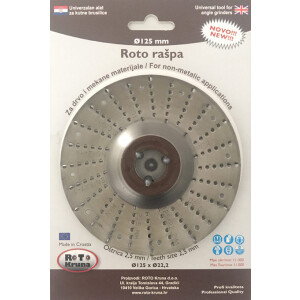ROTO RAŠPA Ø125MM GRUBO RT-125