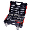 Nasadni ključevi 1/2″ 26-dijelni set 7026 za rad s različitim veličinama vijaka i matica.