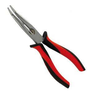 KONUSNA ZAKRIVLJENA KLIJEŠTA 200MM ERGO ESZ200G profesionalna špic kliješta s kutnim vrhom i ergonomskim drškama za precizne radove.