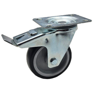 KOTAČ 100MM / 80KG TPR – KOČNICA ID TPR100-ZAV/P