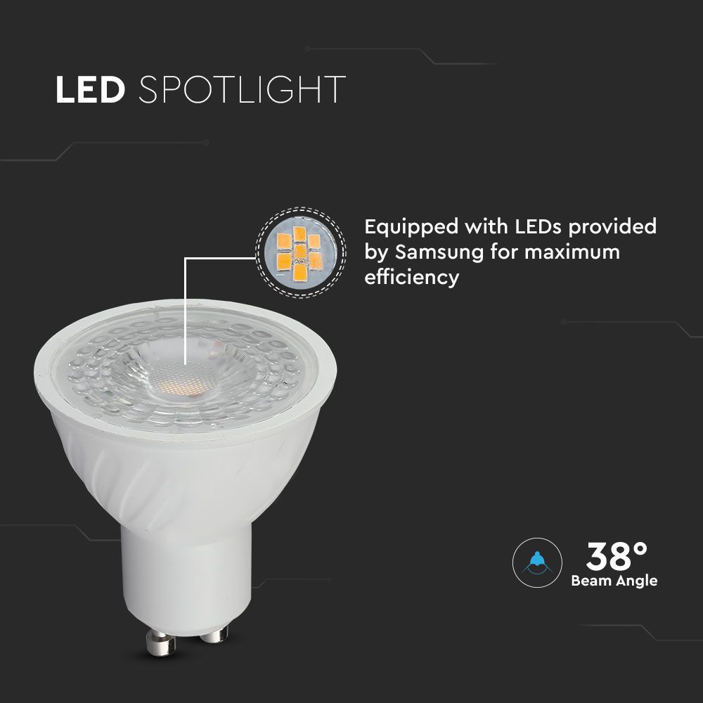 LED ŽARULJA GU10 / 6W / DIMNA / 4000K / 445Lm 21196