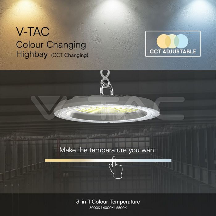 LED HIGHBAY INDUSTRIJSKA SVJETILJKA UFO 150W CCT IP65 23623