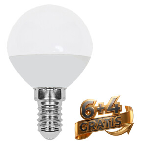LED ŽARULJA E14 3.7W 4000K 320LM - 10 KOMADA prirodno bijelo svjetlo uski navoj