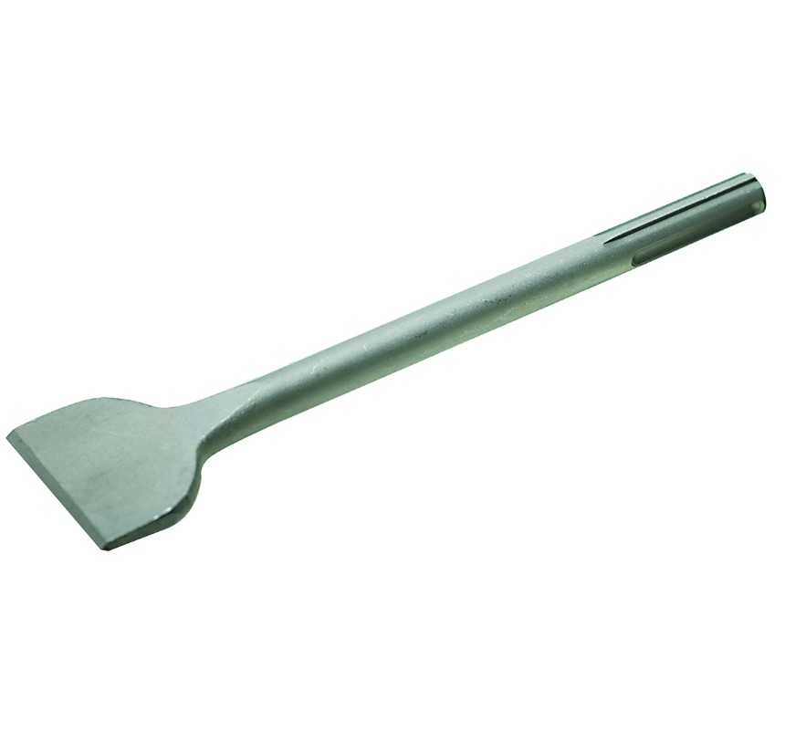 Dlijeto SDS Max plosnato 75x300 mm široke oštrice za brzo skidanje žbuke pločica i slojeva betona. Kaljeni čelik visoke otpornosti. Kupi online!