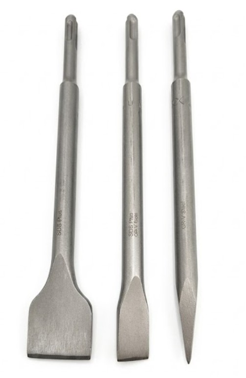 SET DLIJETA 3 KOM SDS PLUS (ŠPICA, PLOSNATO I ŠIROKO DLIJETO) SDSP-3SET
